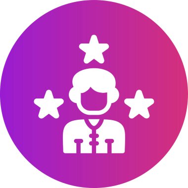 Vektör Avatar Simgesi illüstrasyonu