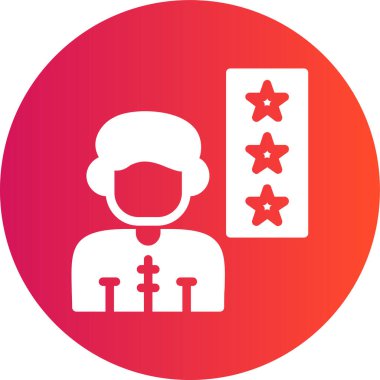 Mobil uygulamalar için vektör modern düz simge. 10 saniye.