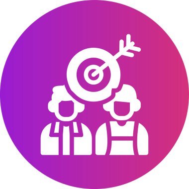 insanlar simge vektör illüstrasyonu