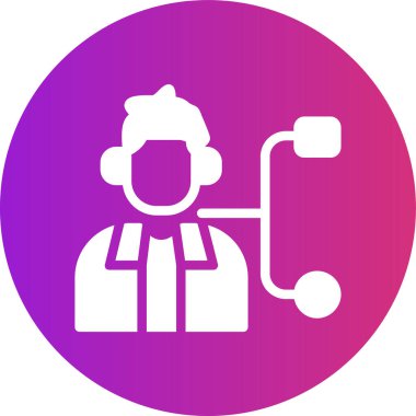 Doktor Simge vektör illüstrasyonu