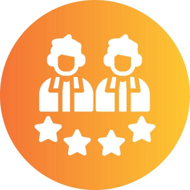 derecelendirme yıldız simge vektör çizim