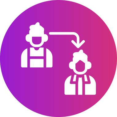 seo modern simgesinin vektör illüstrasyonu