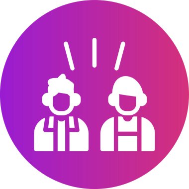 Sırt çantası ve çantası olan bir kadının vektör çizimi