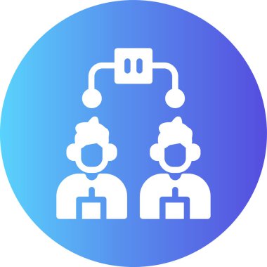 iş simgesi vektör illüstrasyonu