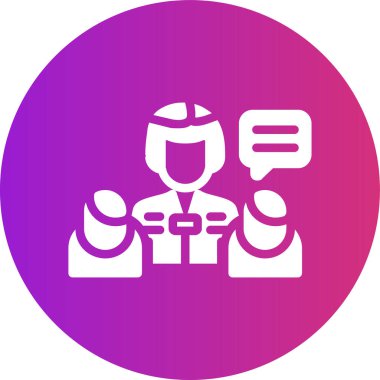 İnsan simgesinin vektör illüstrasyonu