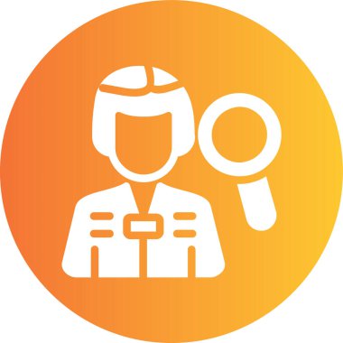 Kasklı ve maskeli bir kadının vektör çizimi