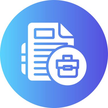 Belge. Web simgesi basit illüstrasyon