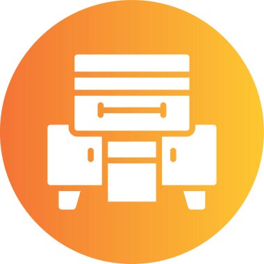 Modern simgenin vektör illüstrasyonu