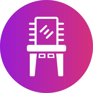 vektör lcd simgesi illüstrasyonu