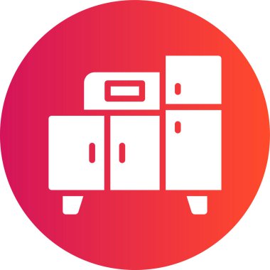 Modern simgenin vektör illüstrasyonu