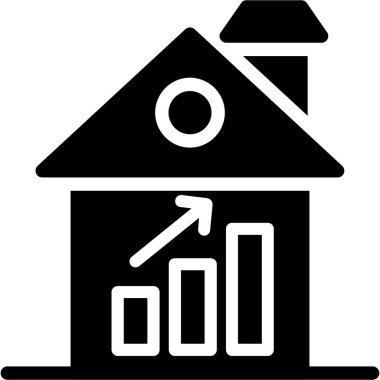 ev simgesi, vektör illüstrasyonu