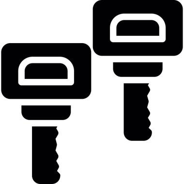 Çekiç. Web simgesi basit illüstrasyon