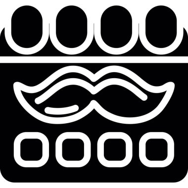 Sakallı bir adamın vektör çizimi