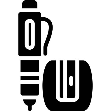 Elektrikli ısıtıcı simgesi, basit tarzı