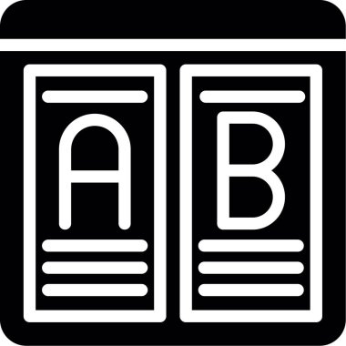 Kişisel ve ticari kullanım için vektör eğitim simgesi.