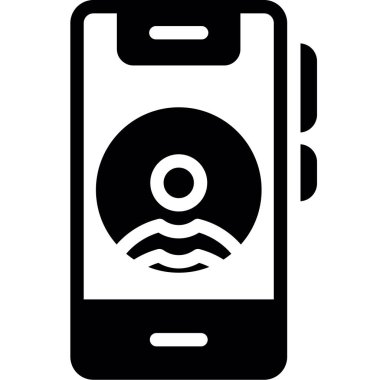 Telefon simgesi vektör illüstrasyonu