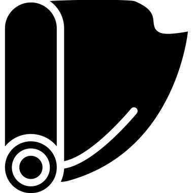 Çizgi film simgesinin vektör çizimi