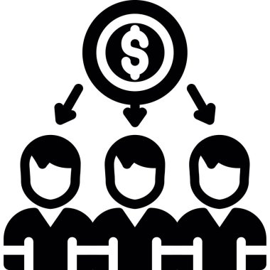 para simgesi vektör illüstrasyonu