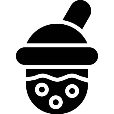 Bebeğim. Web simgesi basit illüstrasyon