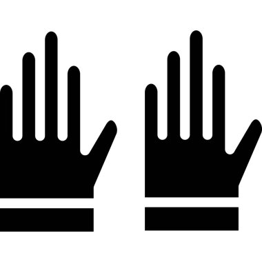 Eldiven simgesi, basit tarzı