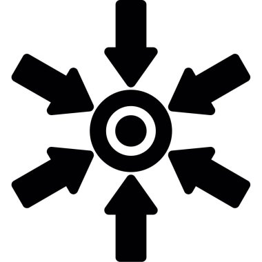 Oklar. Web simgesi basit illüstrasyon