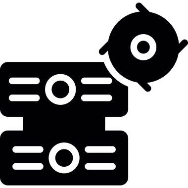 Kamera. Web simgesi basit illüstrasyon