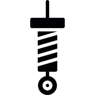 Siktir et ikonu. Web için vida vektör simgelerinin basit çizimi