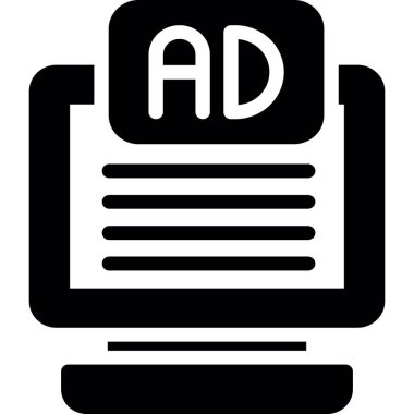 reklam reklam kabartma simgesi