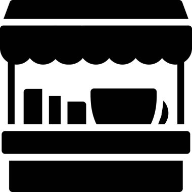 Gıda simgesinin vektör illüstrasyonu