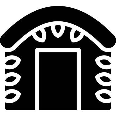 Mobilya simgesinin vektör illüstrasyonu