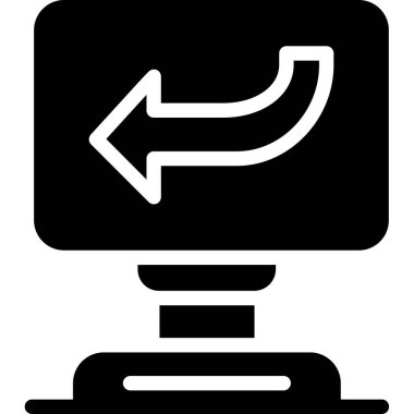 Ok. Web simgesi basit tasarım