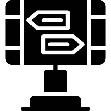 Modern bir simgenin vektör illüstrasyonu