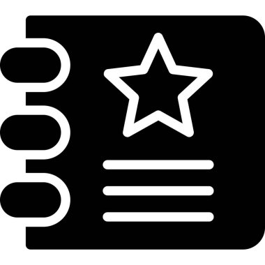 kitap simgesi, vektör illüstrasyonu