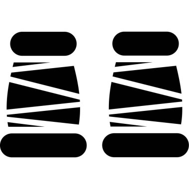 bambu vektör simgesi