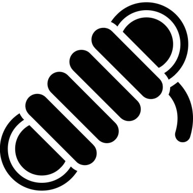 Şekerleme yemek simgesi ana hatlarıyla