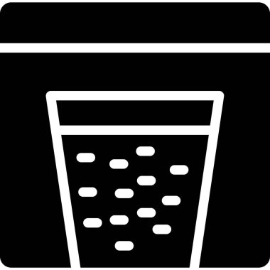 Kova kutsal kişilerin resmi, vektör çizim