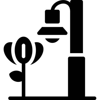 Bitki. Web simgesi basit illüstrasyon