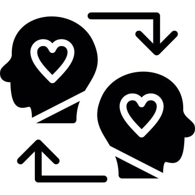 kalp ikonu, aşk konsepti vektörü, kalp ve ok sembolü