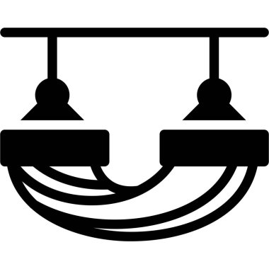 Kablo. Web simgesi basit tasarım