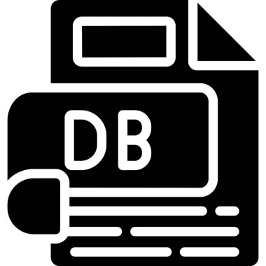 dosya biçimi simgesi, vektör illüstrasyonu