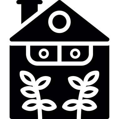 ev simgesi vektör illüstrasyonu