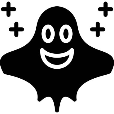 Cadılar Bayramı. Web simgesi vektör illüstrasyonu