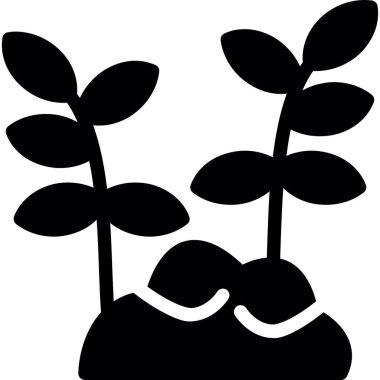 bitki bahçesi simgesi ana hatlarıyla