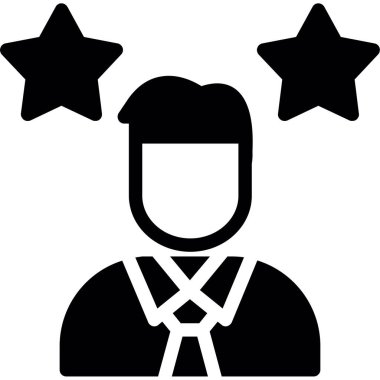 Yıldız. Web simgesi basit illüstrasyon