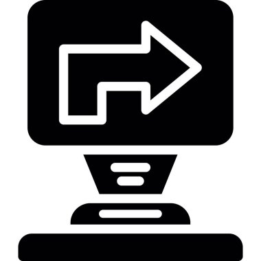 seo modern simgesinin vektör illüstrasyonu