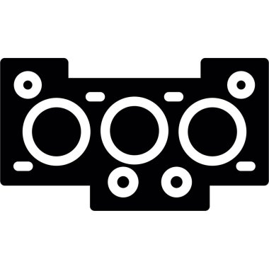 Kamera. Web simgesi basit illüstrasyon