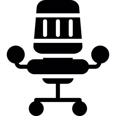 robot. Web simgesi basit illüstrasyon