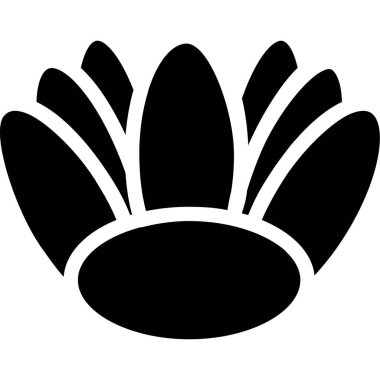 Bitki simgesinin vektör illüstrasyonu