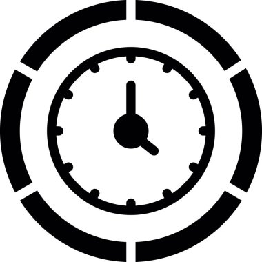 saat zaman çizelgesi biçimi simgesi