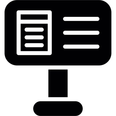 veri dizini vektör simgesi